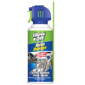 Blow Off Auto Duster 3.5 oz air vents ,dashboards, stereos and consoles