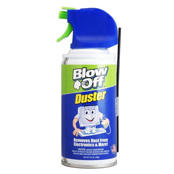 Blow Off Duster 3.5 oz removes dust from electronics and more