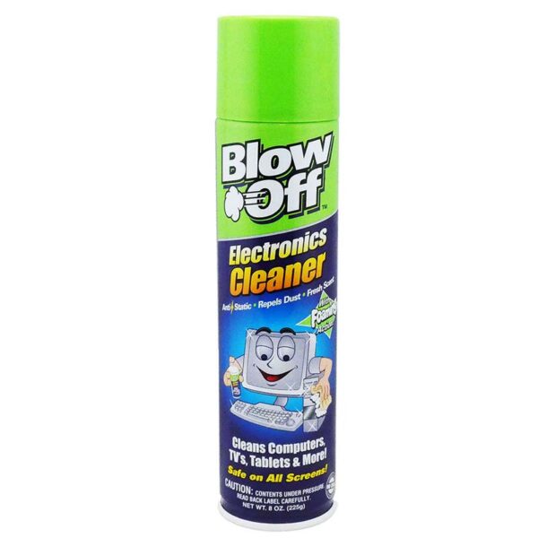 Blow Off Electronics Cleaner Cleans computers TVS and Tablets 8oz