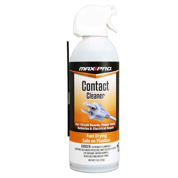Max Pro Contact Cleaner 11 oz safe on plastics