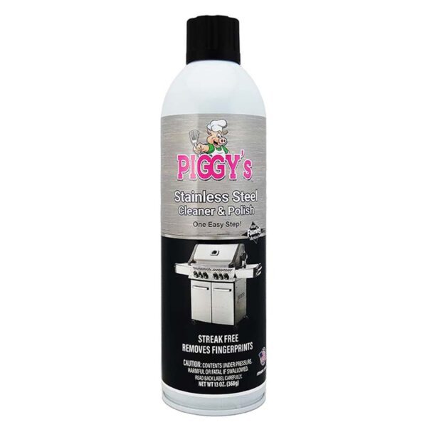 Piggy's Stainless Steel Cleaner and Polish 13 oz