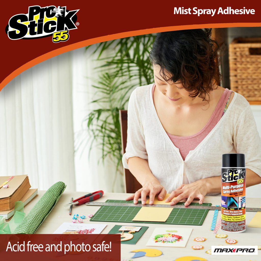 Pro Stick® 55 Mist Spray Adhesive | Max Pro