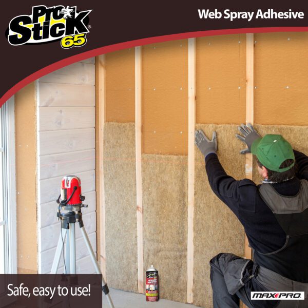 <center>Pro Stick® 65 <br>Multi Purpose Spray Adhesive</br></center> - Image 4